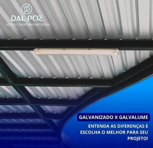 A diferença entre AÇO GALVANIZADO e AÇO GALVALUME