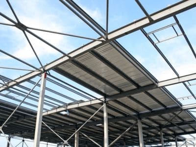 Telha térmica para posto de combustível